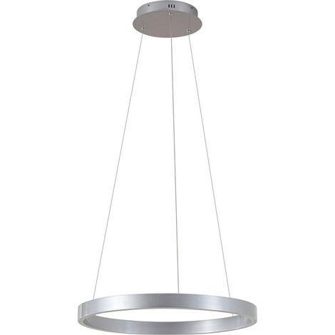Lucande Lámpara colgante 'Yonam' en Gris de Metal