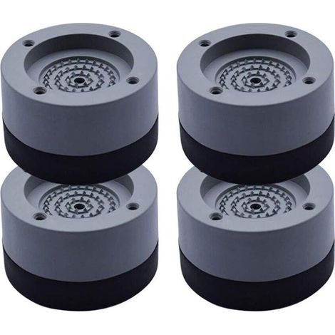 4 almohadillas antivibración, patas estabilizadoras universales para lavadoras, pedestal para lavadoras y refrigeradores.