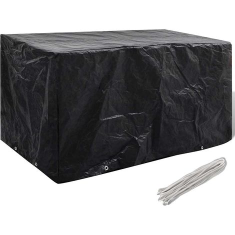 Cubierta para muebles de jardín 8 ojales 180x70x90 cm vidaXL