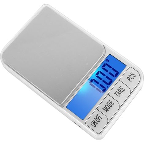 Balance de poche numérique de haute précision (100 g/0,01 g) avec affichage LED, idéale pour les bijoux, les aliments et les médicaments. (1/5)