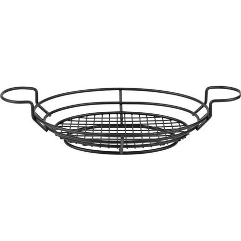 Bol de service ovale antiadhésif pour salade, gâteau, hamburger, poulet, panier repas de restaurant (1/5)