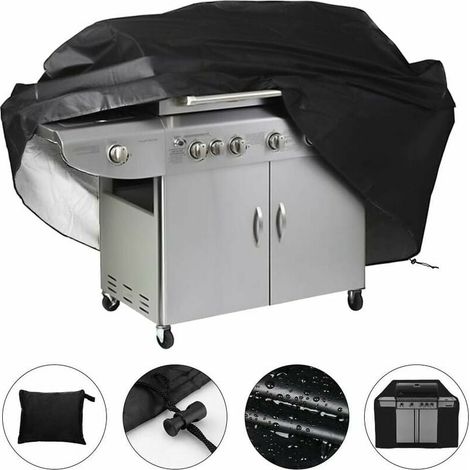 Housse De Barbecue - 145 x 61 x 117 cm - Imperméable UV Résistant - Pour Barbecue À Gaz Extérieur - 1 Pièce (1/5)
