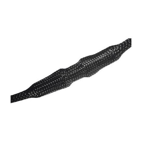 HellermannTyton 170-12000 HEGP20-PET-BK Gaine tressée noir polyester 14 à 26 mm 50 m R025321 (1/3)