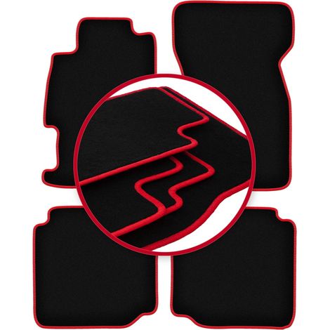 CARLUX-RED Autofußmatten für: Rover 600/ 618 / 620 / 623 Limousine (1993-1999) (1/5)