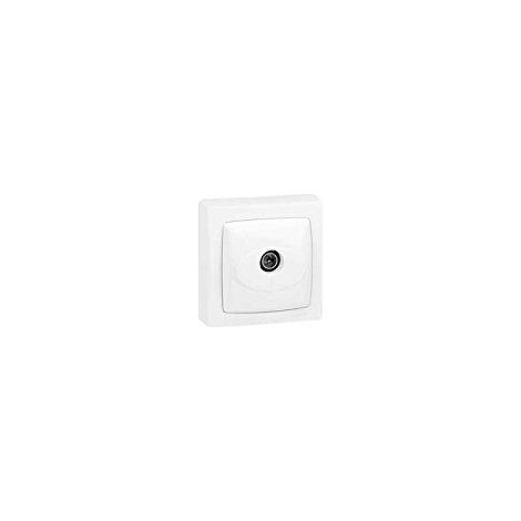 Base de TV unica blanco monoblock Legrand Oteo 086040 (1/3)