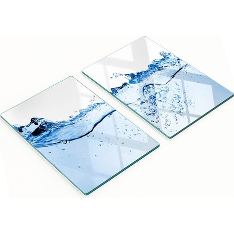 Multifunktionale Küchen-Dekorationsplatten aus gehärtetem Glas, 2 x 40 x 52 cm (1/5)