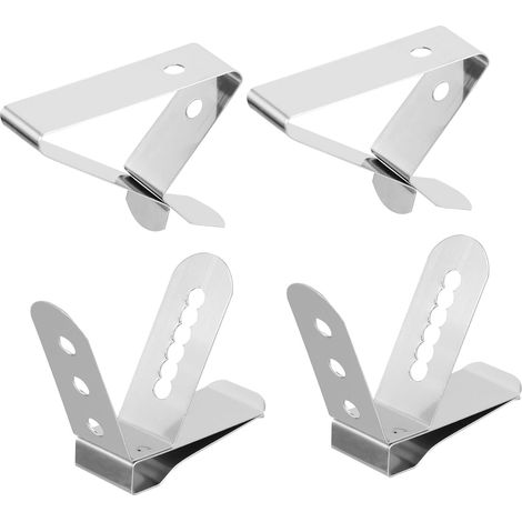 4 Pièces Support de Thermomètre Acier Inoxydable Clips pour (1/5)