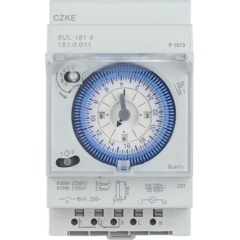 SUL181D Regolatore di tempo Timer Interruttore temporizzato Intervallo di 15 minuti Controllo tutto il giorno -12 V CA/CCone aperto uno chiuso 12-380 V CA 250 V CA 16 A (1/5)