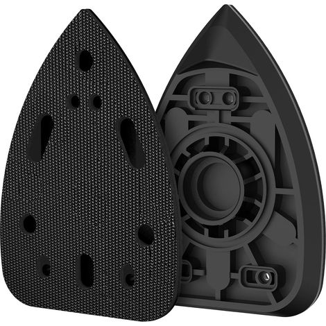 Sanding plate, 140 mm x 140 mm x 100 mm, compatible with the MS220W triangular sander (1/5)