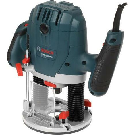 Bosch – Routeur défonceuse 1300 W – Vitesse 11000-28000 tr/min – Plongée 55 mm – Pince 6-8 mm – Pour fraisage bois dur et tendre