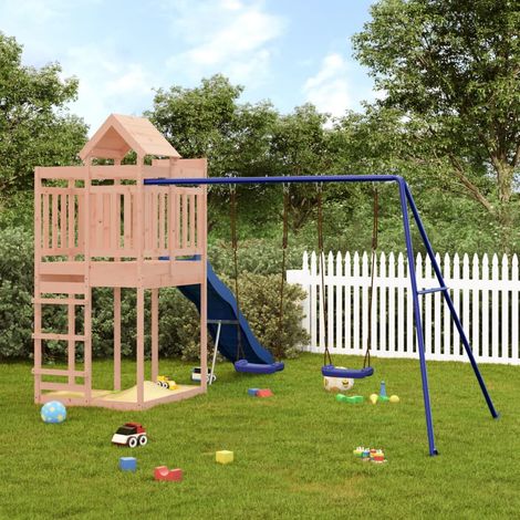 Spielturm Massivholz Douglasie vidaXL (1/5)