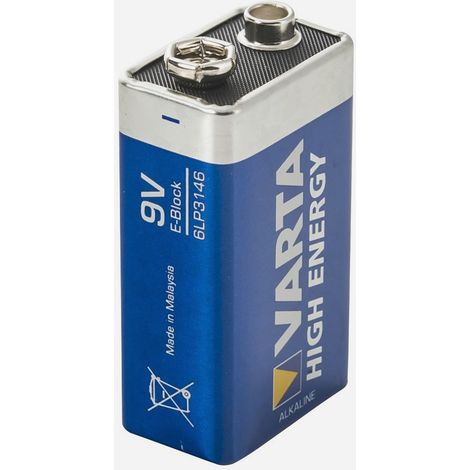 Pile alcaline 9V LR61 Varta High Energy