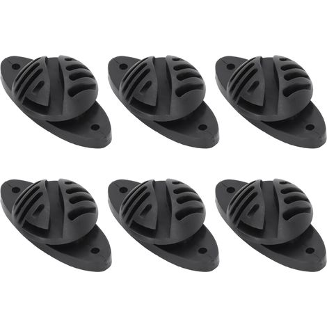 100 PCS Isolateur pour Clôture Électrique, Accessoires Système de Portique Intermédiaire Hémisphérique Résistant 15KV