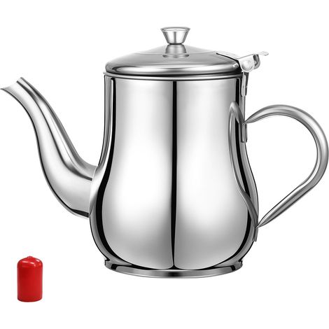 Filtre À Huile - Pot À Huile En Acier Inoxydable Avec Filtre Détachable - Pour Cuisine Maison - 700 Ml (1/5)