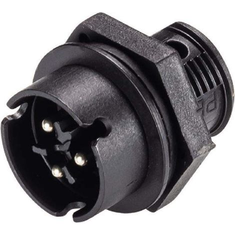 Wieland Micro Geräteanschluss RST08i3 S S1 M02H SW M14 3-polig Steckerteil Kodierung schwarz