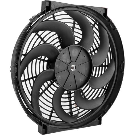 Ventilateur de Refroidissement Radiateur 14 Pouces 90W Universel Auto Pièce Tuning avec Kit de Montage (1/5)