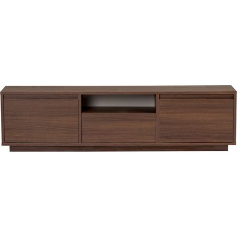 CALICOSY - Meuble TV 3 abattants 1 niche L160 cm - LUME (1/5)