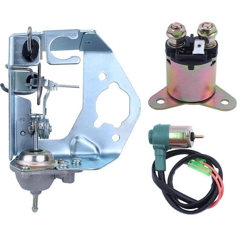 Amortisseur de valve de starter Solénoïde de relais de démarreur pour moteur Honda GX390 13HP 188F, pièce de solénoïde de carburateur, support d'amortisseur de valve de starter, solénoïde de relais de (1/5)
