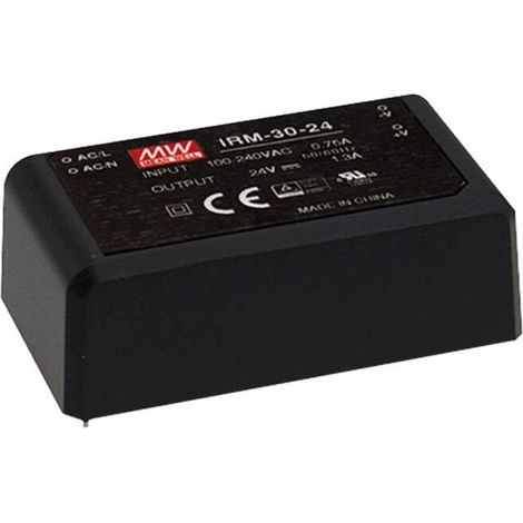 Mean Well IRM-30-5 Alimentatore da circuito stampato AC / DC 5 V 6000 mA 30 W (1/3)