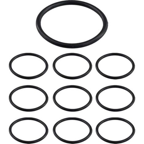 Joint Torique 45mm x 3mm Nitrile Noir Bague Étanchéité 10 Pièces (1/4)