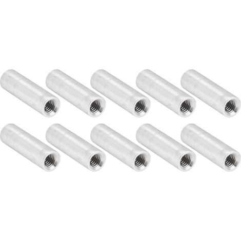 10 Entretoises Colonne Ronde Filetée Aluminium M4x0.7mm 20mm pour Drone FPV Modélisme DIY (1/5)