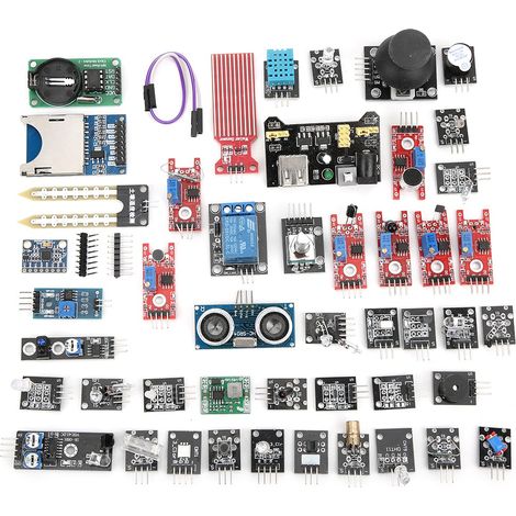 Kit de Démarrage Modules Capteurs DIY - 45 Pièces pour Projets Électroniques (1/5)