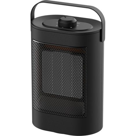 Radiateur Electrique Soufflant 1500W,Radiateur Soufflant Economie D'énergie avec Chauffage Rapide de 3s,PTC Chauffage en Céramique,70°Oscillation (1/5)