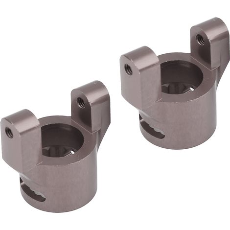 Ensemble de bras de fusée de porte-moyeu en alliage d'aluminium pour AXIAL AX90056 Jeep Wrangler (gris titane) (1/5)