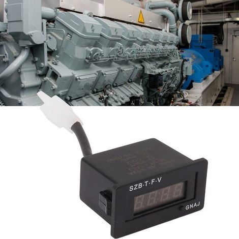 Compteur Numérique 402A Accessoire Pour Groupe Électrogène Essence Diesel Affichage Tension 90-250V -- (1/4)