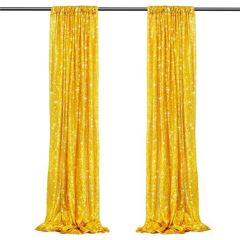 Fond mural à sequins, 2 pièces, décoration pour mariage, anniversaire ou fête, 62 x 243 cm (1/5)