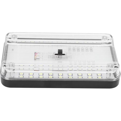 Plafonnier de voiture à 36 LED, lampe de lecture automatique, éclairage intérieur de toit, accessoires d'éclairage automobile, 12 V CC (1/5)