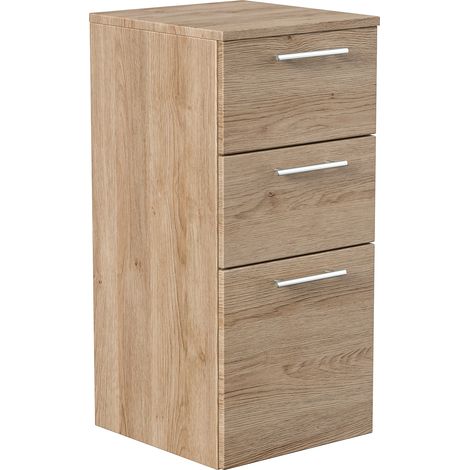 Midischrank 75cm eiche hell (1/5)