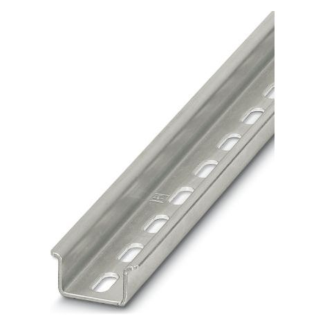 Rail DIN Phoenix Contact 955mm x 35mm x 15mm, Perforé, Rail oméga en Acier ( Prix pour 1 )