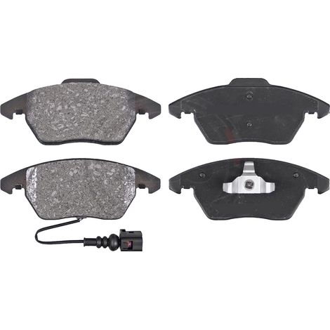 KIT PASTIGLIE FRENO ANTERIORI compatibile con VW CADDY III MVP / SPACE WAGON (2KB,2KJ,2CB,2CJ) / PASTIGLIE FRENANTI AUTO OEM P 85 146  P 85 075  P 85 072 , / SOSTITUZIONE DIRETTA / BASSA POLVERE / SIL