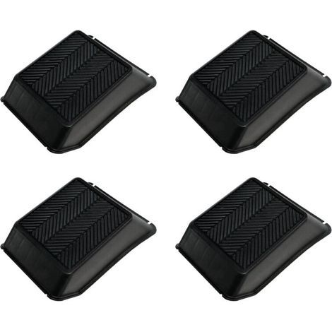 Quatre couvre-pédales avant gauche pour conducteur Toyota 4Runner (modèles 2003-2014), références : 58190-35032, 58190-35031, 58190-35030 (1/5)