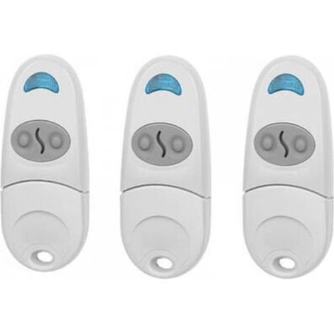 Telecommande d'origine Came TOP432NA 3 pieces. Frequence de code fixe 433,92 MHz (1/5)