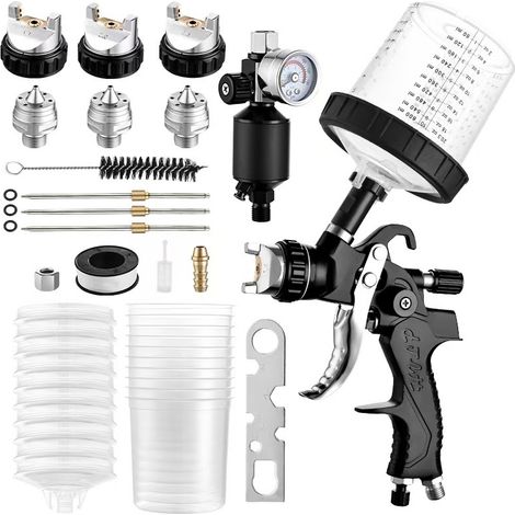 Kit de pistola de pintura neumática HVLP para muebles y automóviles,Es la opción ideal para ti. (1/5)