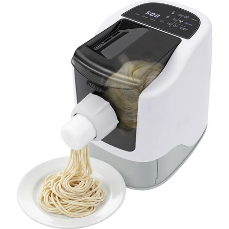Nudelmaschine, 260 W, automatisch, langlebiger Edelstahl, weiß (1/2)