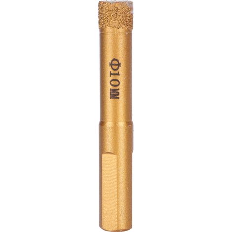 diamanté de 10 mm pour le perçage du verre du granit de la (1/5)