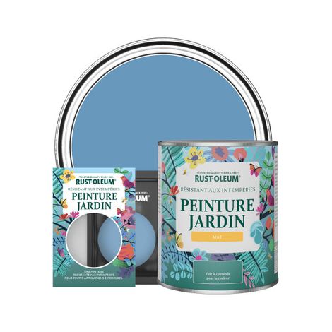 Peinture Jardin, Finition Mat - Bleuet (1/3)