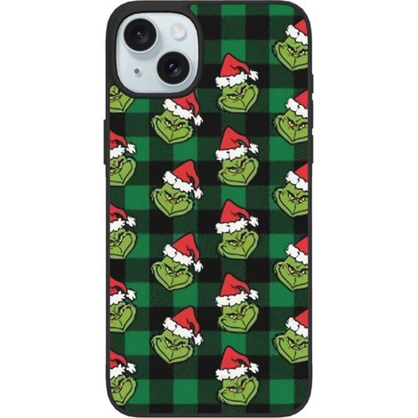 Custodia Grin-Ch per iPhone 15, realizzata in PC + TPU, design antiurto, compatibile con doppia fotocamera e anche con iPhone 15 Plus. (1/2)