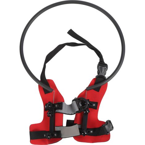 Harnais à anneaux pour chien aveugle, Anti-collision, protections de pare-chocs réglables, dispositif de guidage, Fixation facile, animaux de compagnie, rouge, S, chiens de 4 à 10 kg (1/5)