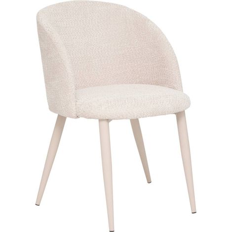 Poltrona celeste beige l60xp54xh80cm - Atmosphera créateur d'intérieur