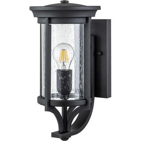 Applique extérieure rétro noire E27 60W Merrill Feiss (1/5)