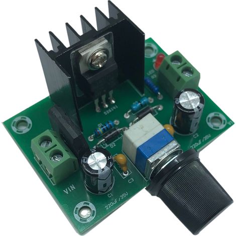 XH-M197 Voltage Regulator Board, LM317 Linear Module Sensor, DC-DC Voltage Regulator 1.2-30V (1/4)