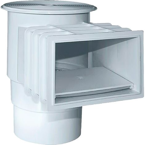 Bocca skimmer standard 200 mm. Coperchio tondo. QP
