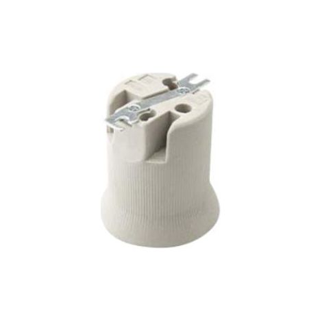 Portalampada in porcellana fai attacco e40 52x78 mm - 0135/r (1/2)