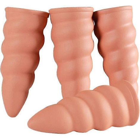 Lot de 4 piquets d'arrosage automatiques en terre cuite pour pots de fleurs (1/4)