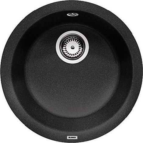 Blanco Rondo - Silgranitspüle, Durchmesser 45 cm, Schwarz 525959 (1/3)