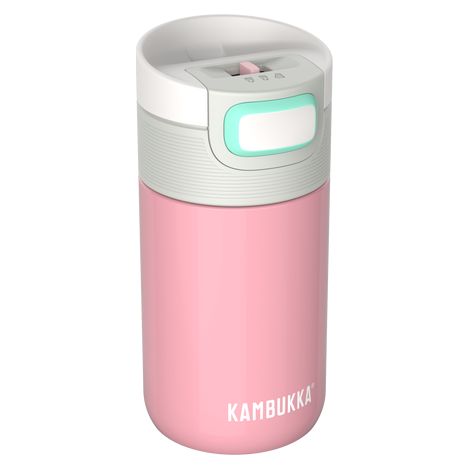 Mug Isotherme Bibo Baby Pink Conservation Optimale, Couleur Tendance Et Nettoyage Facile. - Kambukka Bibo